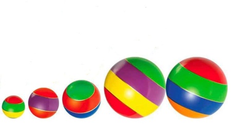 Купить Мячи резиновые (комплект из 5 мячей различного диаметра) в Снежногорске 